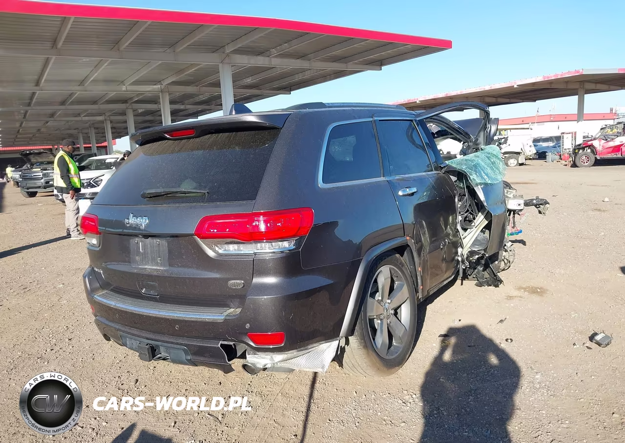 2014 Jeep Grand Cherokee Overland VIN:1C4RJFCT2EC432379 - 4