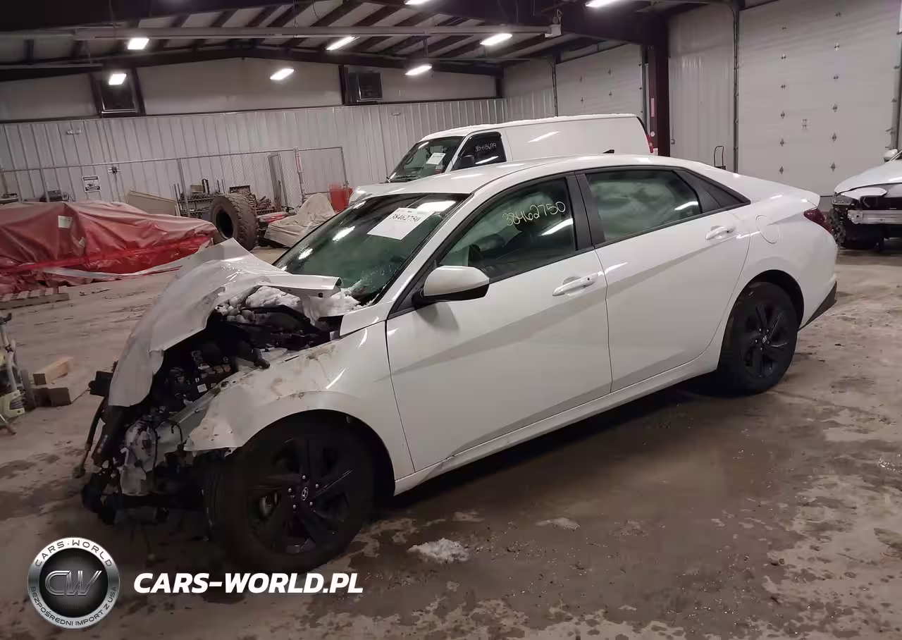 2022 Hyundai Elantra Sel VIN:5NPLS4AG7NH085455 - 2