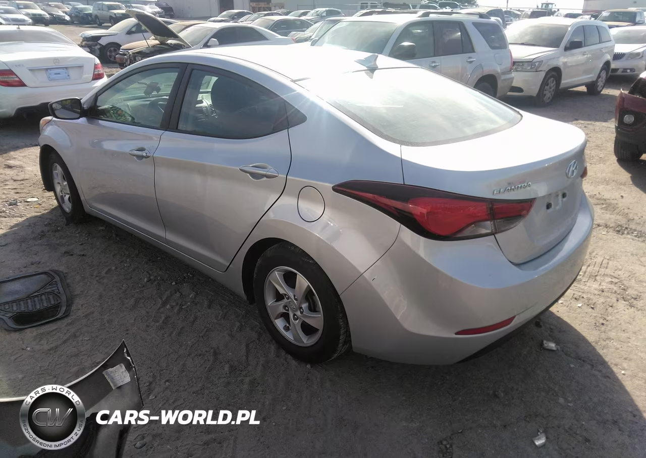 2014 Hyundai Elantra Se VIN:5NPDH4AE4EH472580 - 3