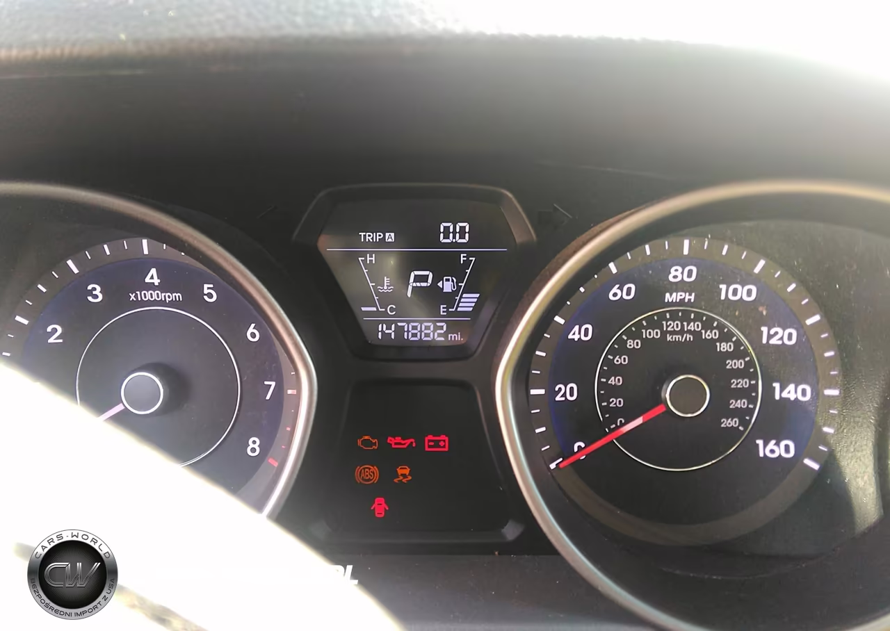 2014 Hyundai Elantra Se VIN:5NPDH4AE4EH472580 - 7