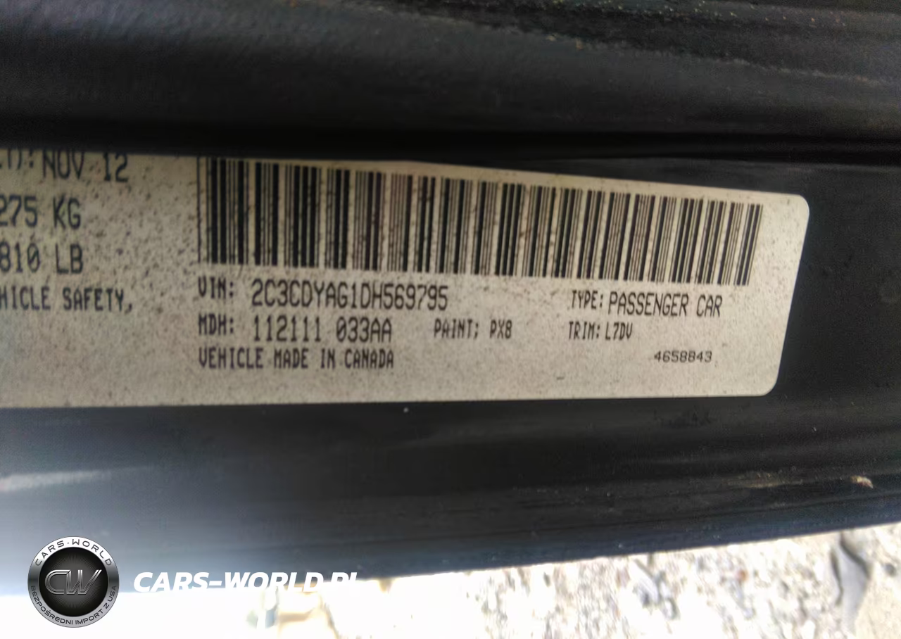 2013 Dodge Challenger Sxt VIN:2C3CDYAG1DH569795 - 9