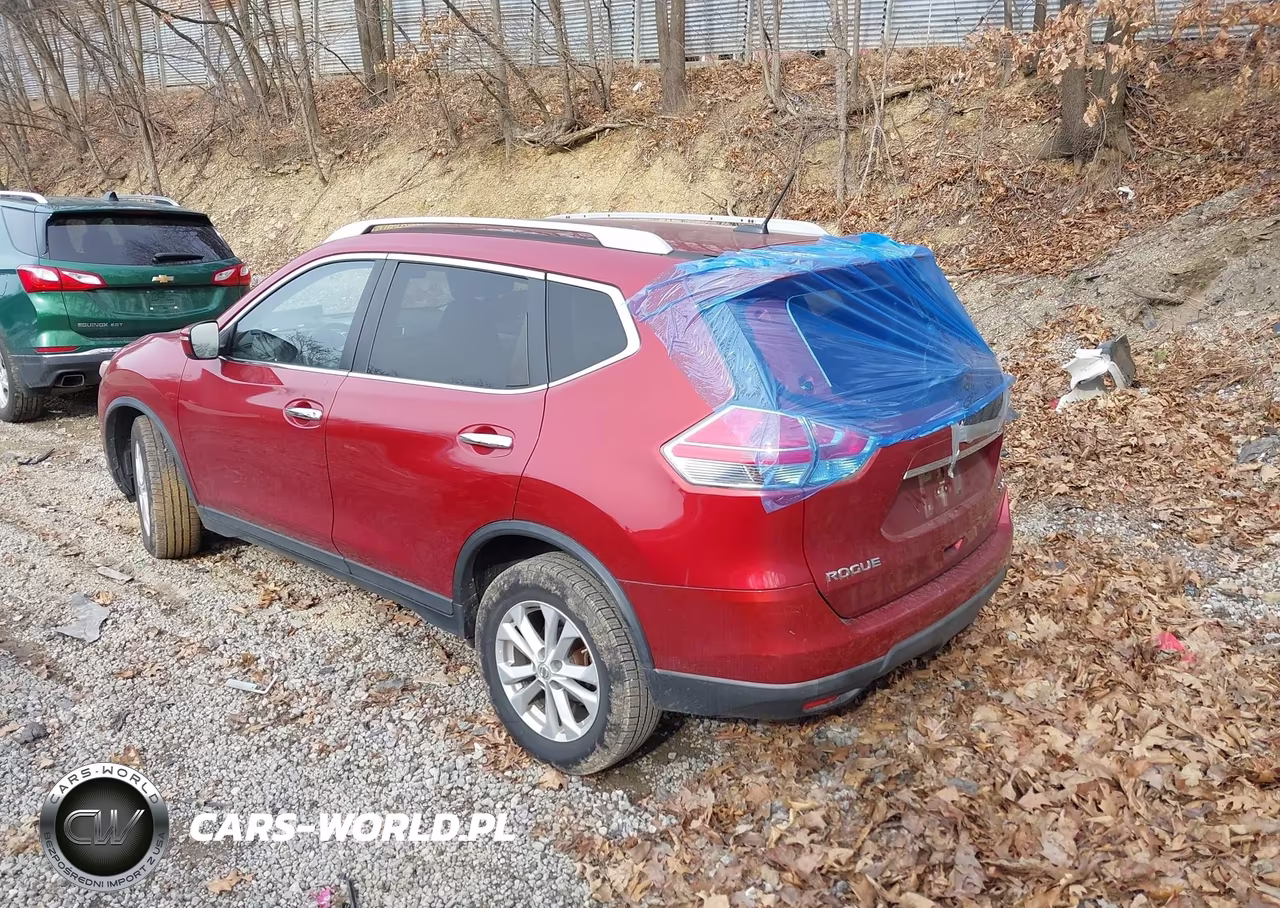 2015 Nissan Rogue Sv VIN:KNMAT2MV8FP543884 - 3
