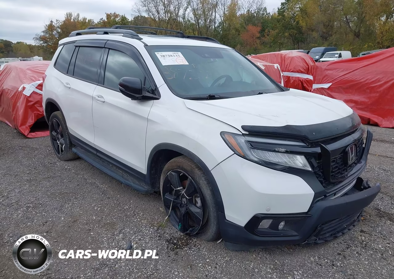 2021 Honda Passport Awd Elite VIN:5FNYF8H01MB001928 - 1