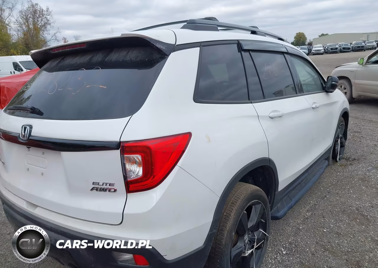 2021 Honda Passport Awd Elite VIN:5FNYF8H01MB001928 - 4