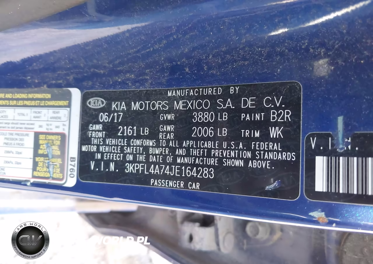 2018 Kia Forte Lx VIN:3KPFL4A74JE164283 - 9