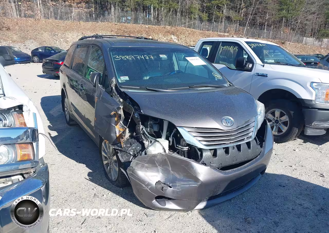 2015 Toyota Sienna Xle Premium 7 Passenger