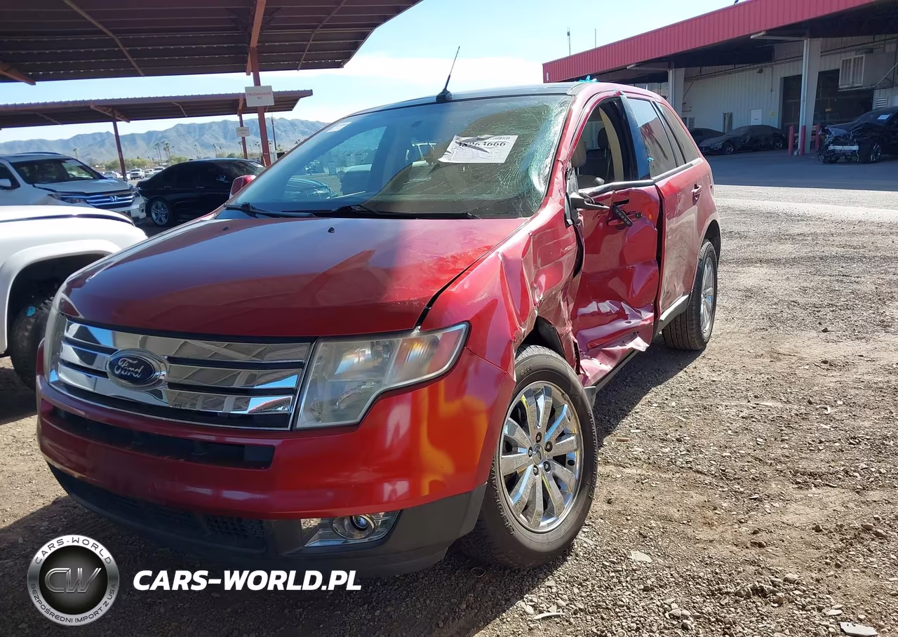 2007 Ford Edge Sel Plus VIN:2FMDK49C67BB45242 - 2