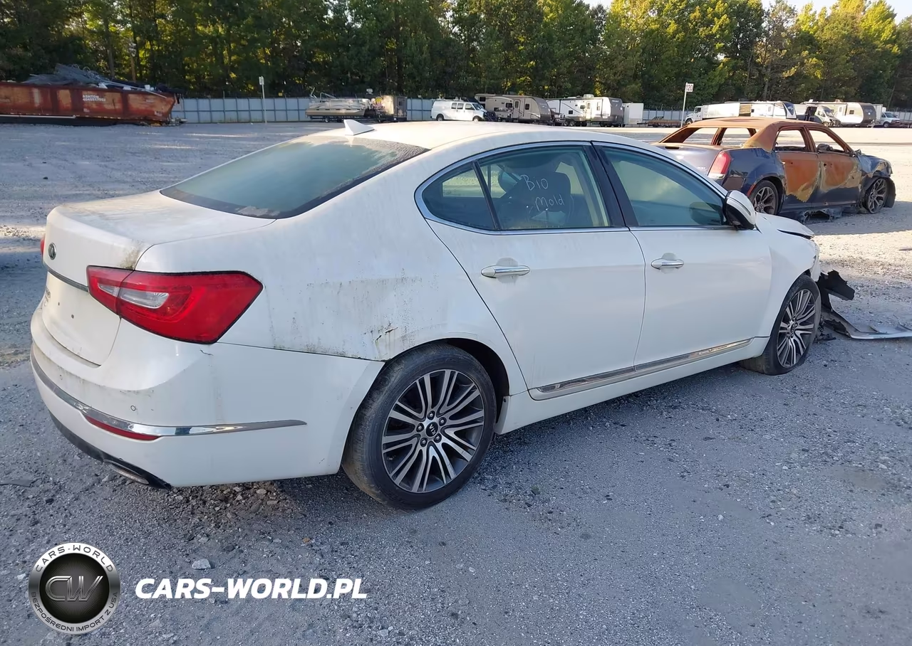 2014 Kia Cadenza Premium VIN:KNALN4D75E5140579 - 4