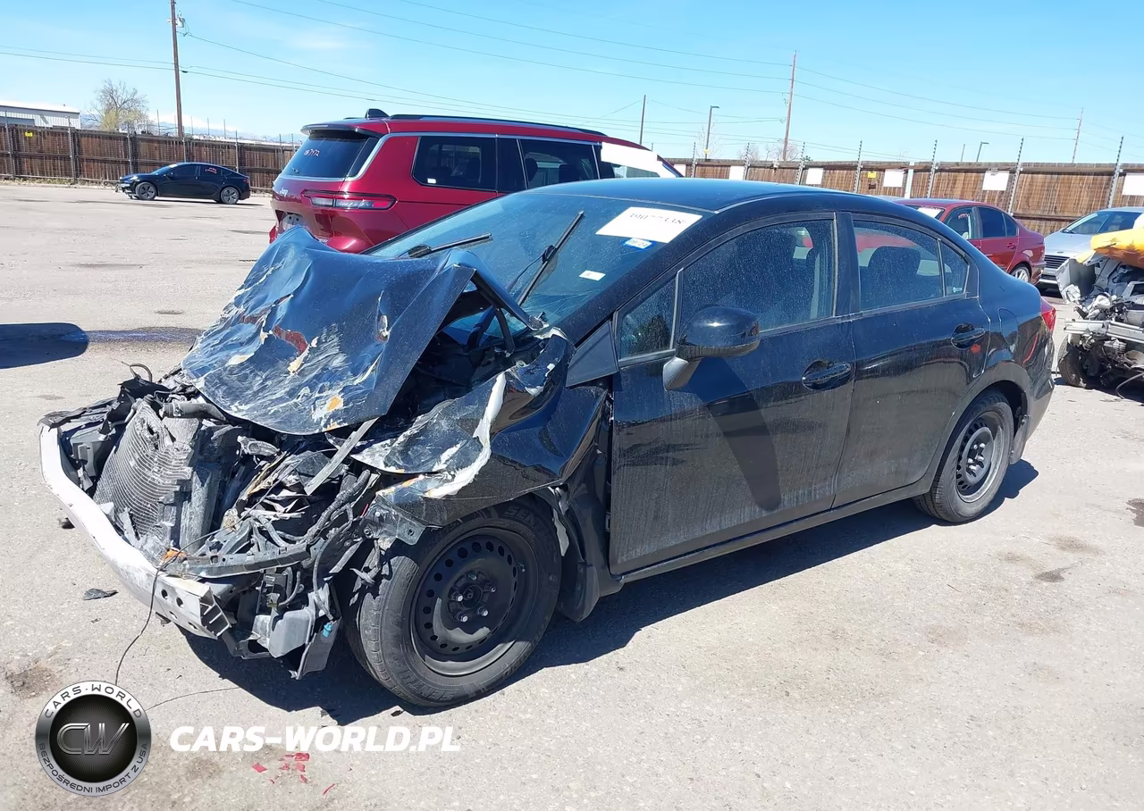 2012 Honda Civic Lx VIN:2HGFB2F51CH580279 - 2