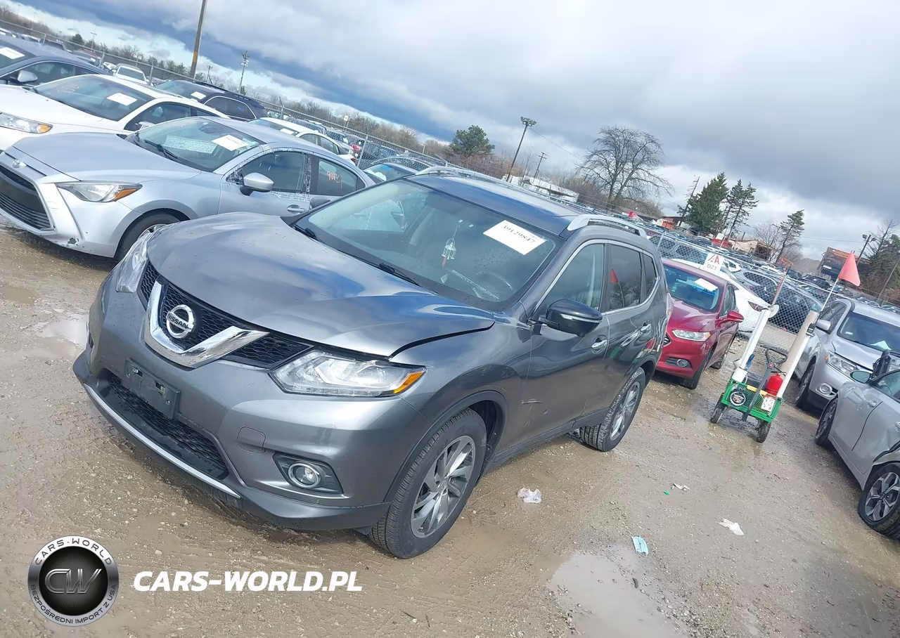 2014 Nissan Rogue Sl VIN:5N1AT2MV2EC798919 - 2