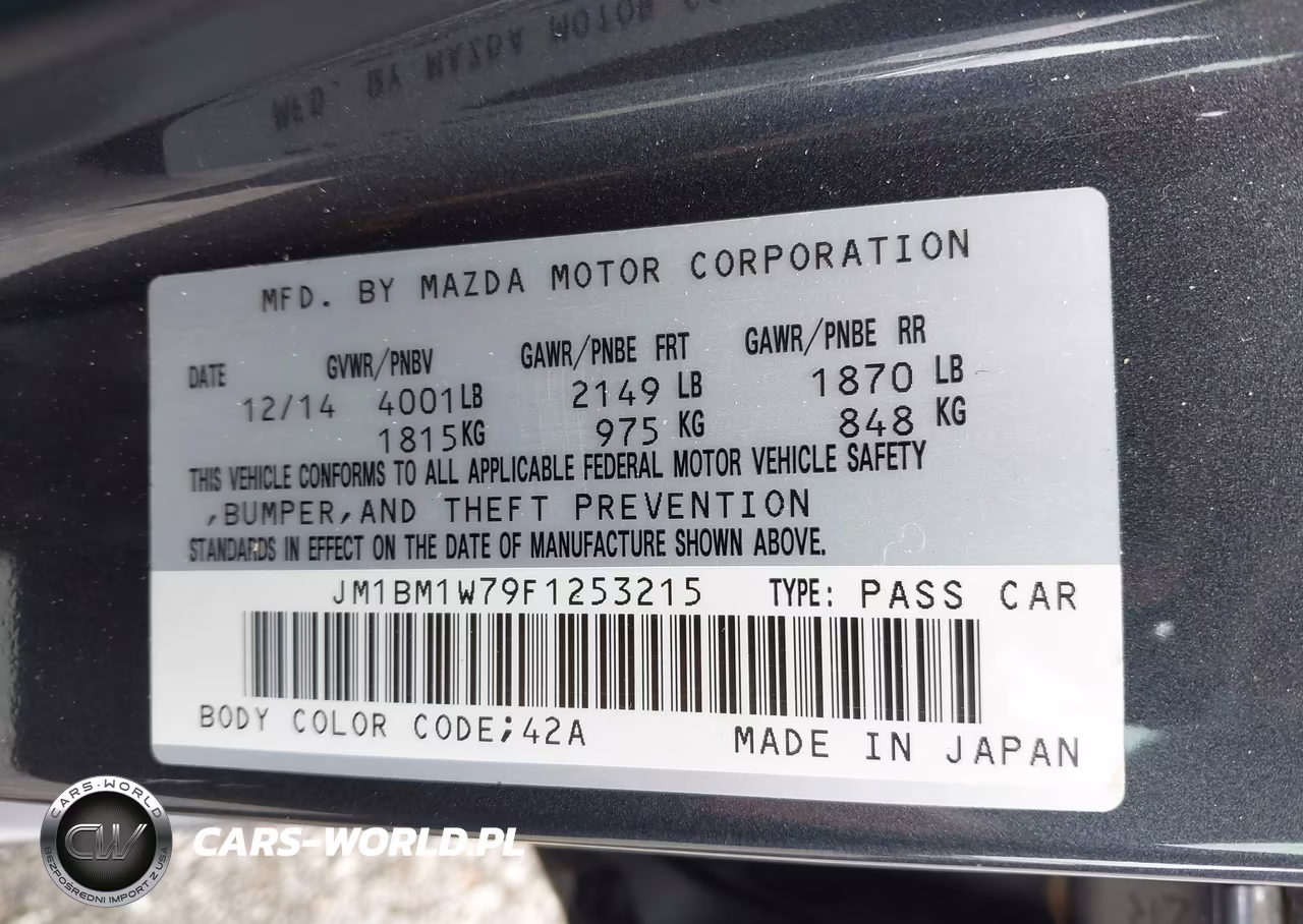 2015 Mazda Mazda3 I Grand Touring VIN:JM1BM1W79F1253215 - 9