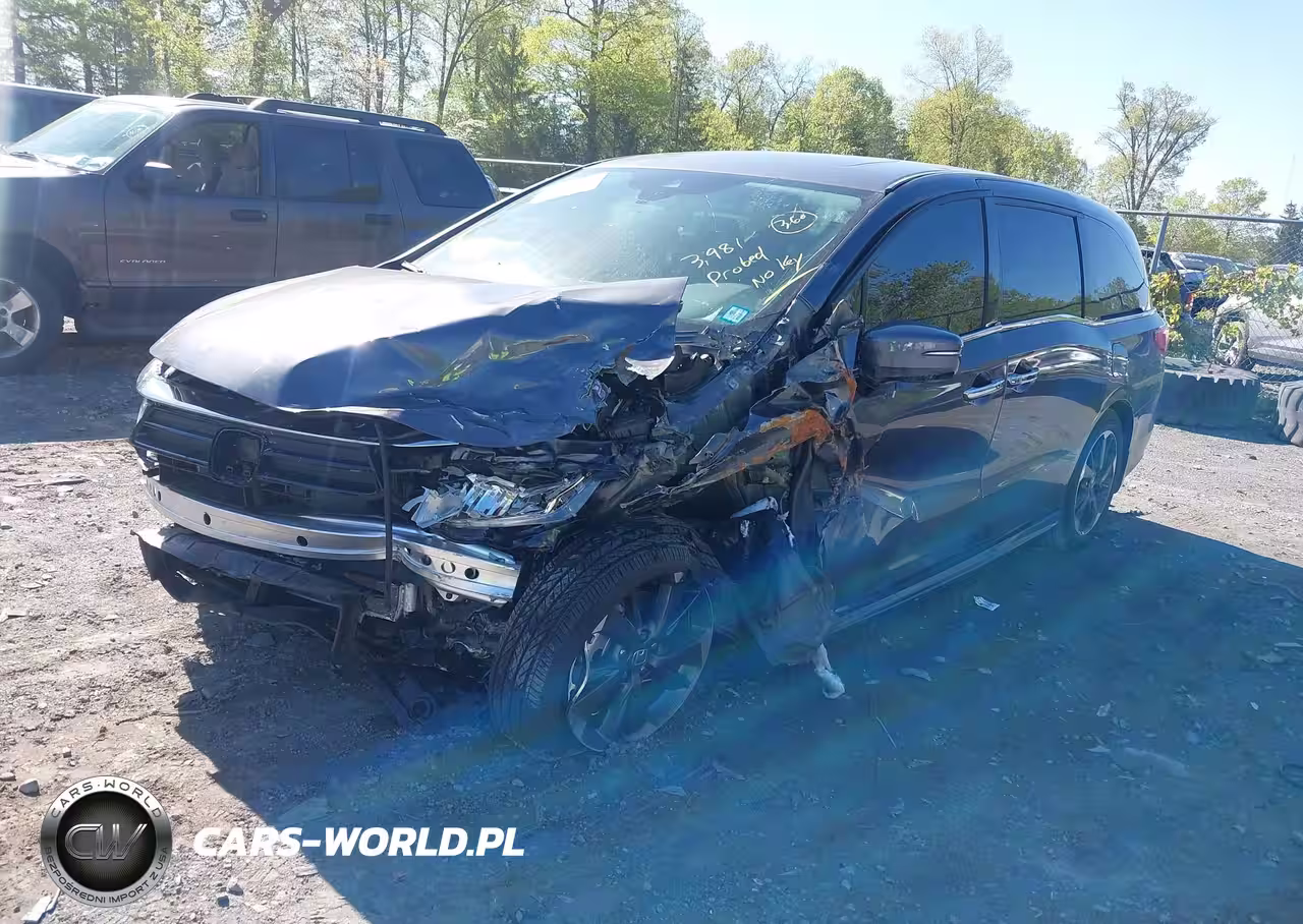 2024 Honda Odyssey Elite VIN:5FNRL6H94RB001655 - 2