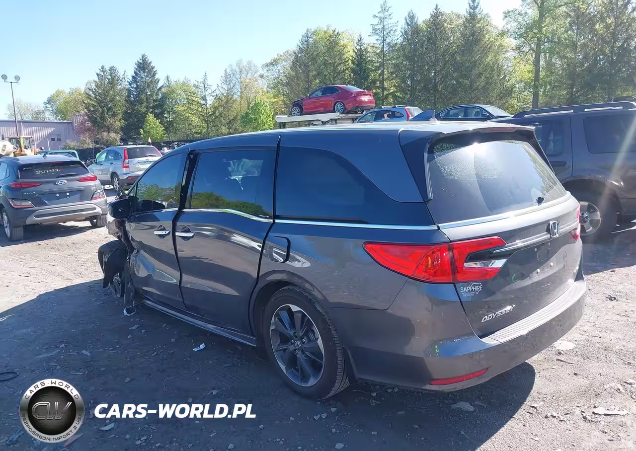 2024 Honda Odyssey Elite VIN:5FNRL6H94RB001655 - 3