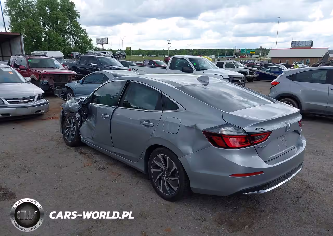 2022 Honda Insight Touring VIN:19XZE4F9XNE015805 - 3