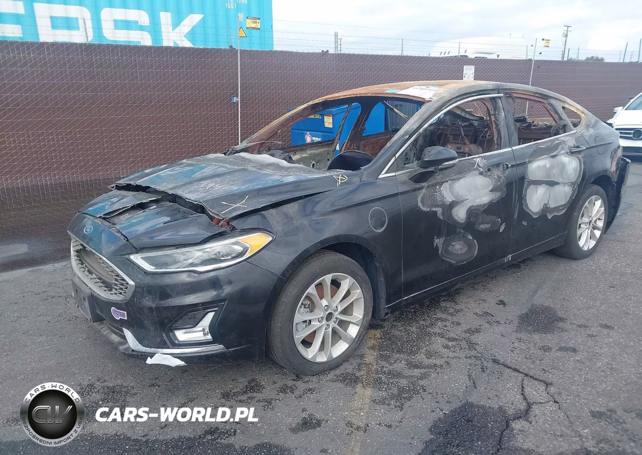 2019 Ford Fusion Energi Titanium VIN:3FA6P0SU8KR185381 - 2