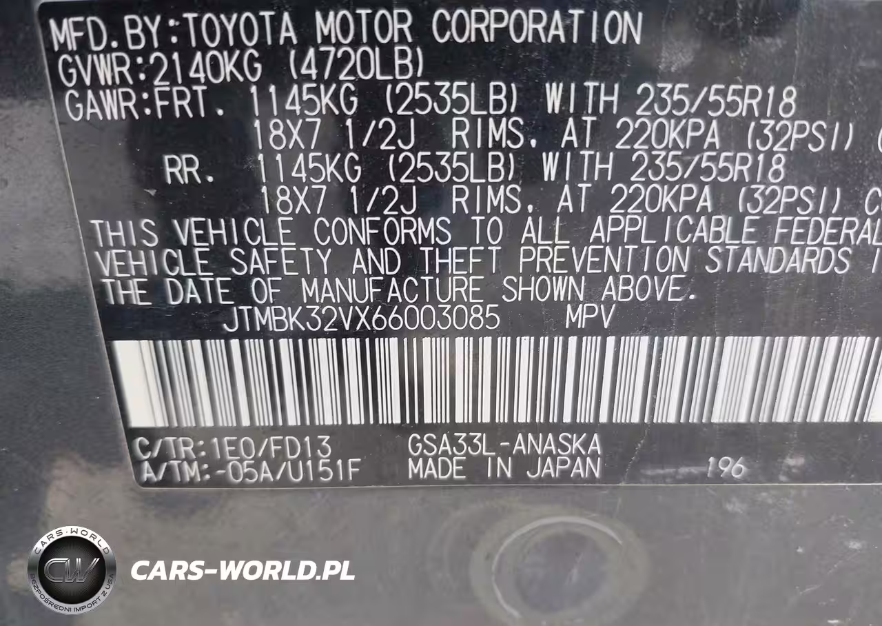 2006 Toyota Rav4 Sport V6 VIN:JTMBK32VX66003085 - 9