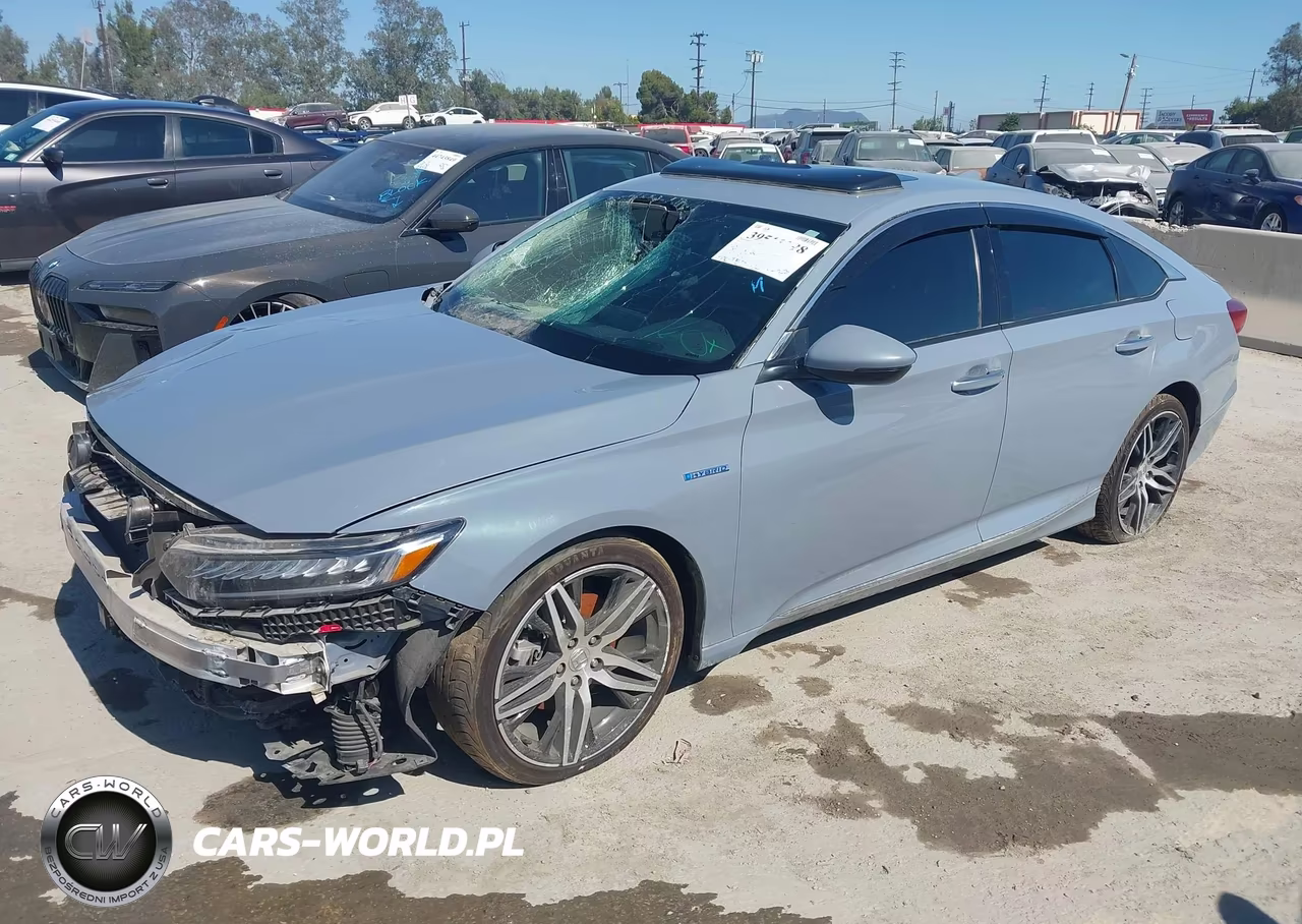 2022 Honda Accord Hybrid Touring VIN:1HGCV3F9XNA012181 - 2