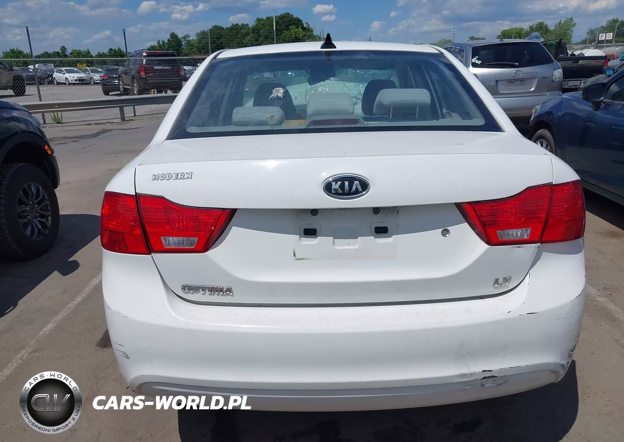 2009 Kia Optima Lx VIN:KNAGE228X95315271 - 17