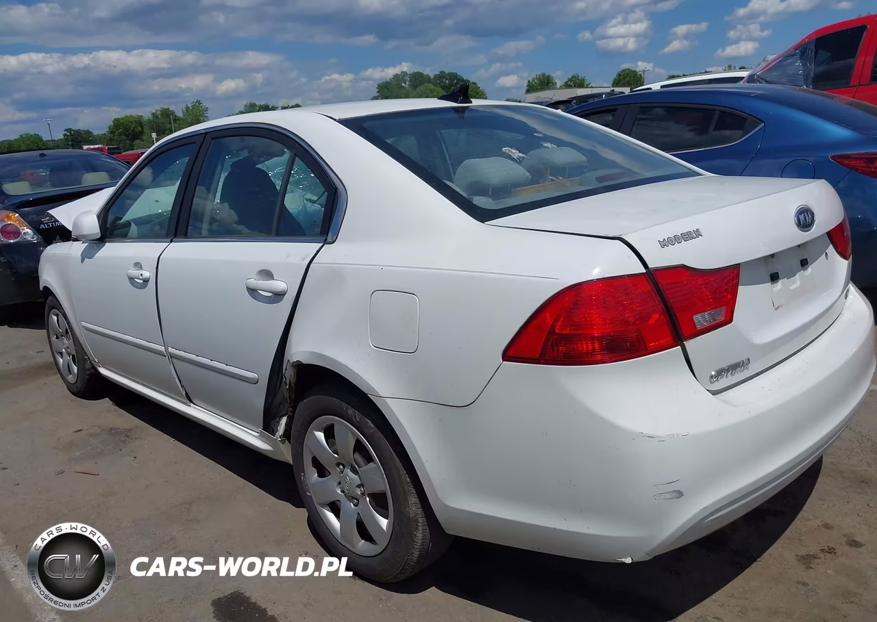 2009 Kia Optima Lx VIN:KNAGE228X95315271 - 3