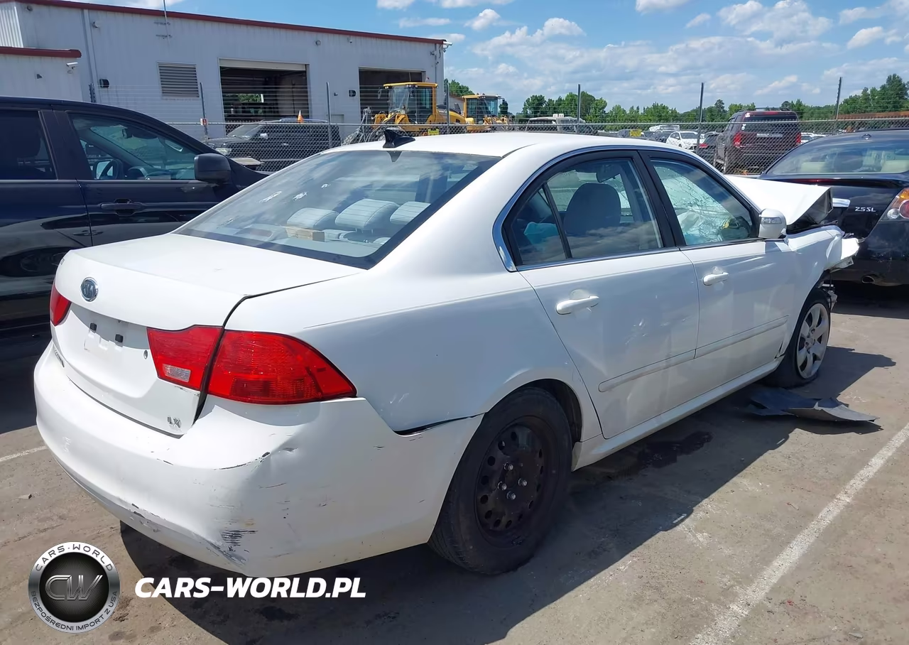 2009 Kia Optima Lx VIN:KNAGE228X95315271 - 4