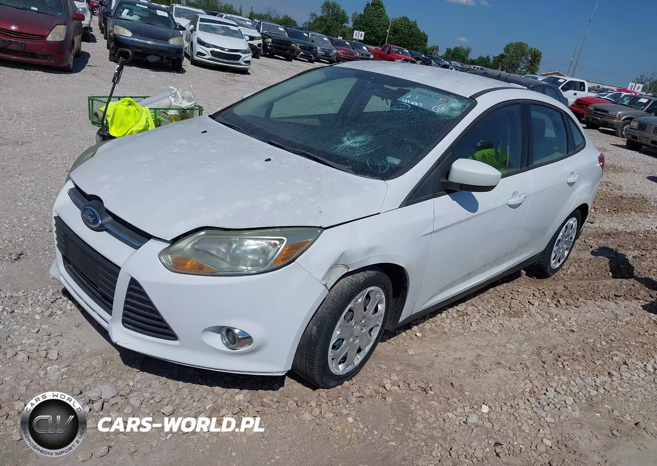 2012 Ford Focus Se VIN:1FAHP3F20CL195809 - 2
