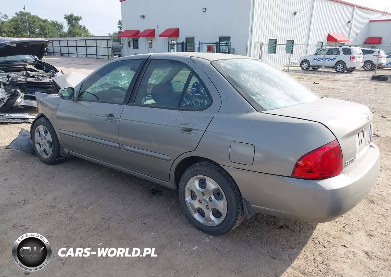 2004 Nissan Sentra 1.8S VIN:3N1CB51D24L860256 - 3