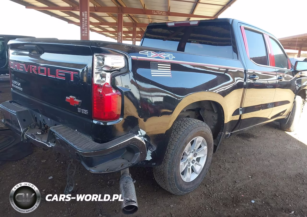 2020 Chevrolet Silverado 1500 4Wd Short Bed Lt VIN:3GCUYDED3LG263175 - 4