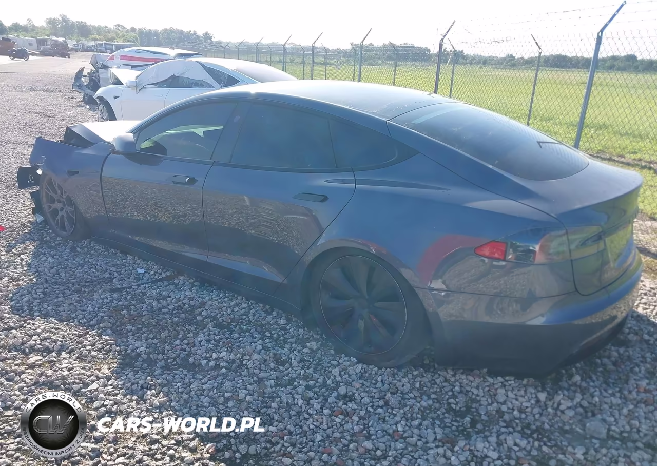2021 Tesla Model S Long Range Dual Motor All-Wheel Drive VIN:5YJSA1E57MF430387 - 3