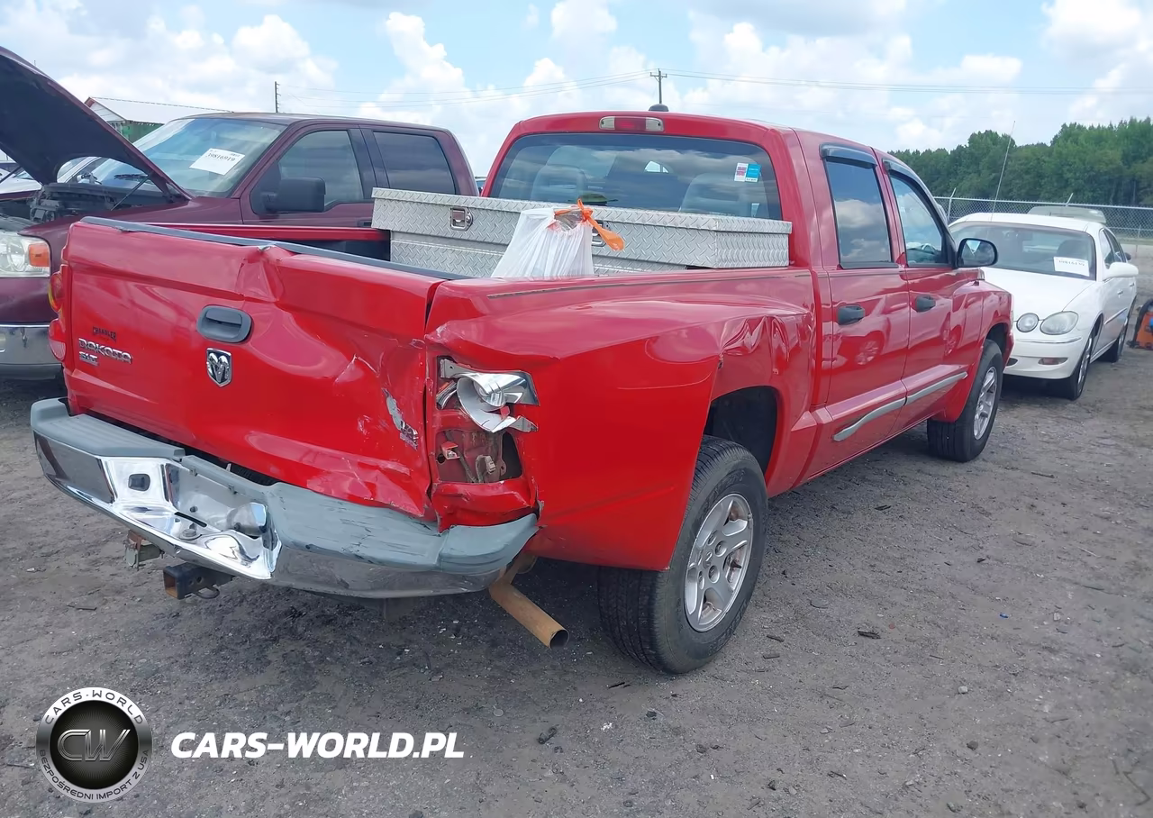 2006 Dodge Dakota Slt VIN:1D7HE48N56S616016 - 4