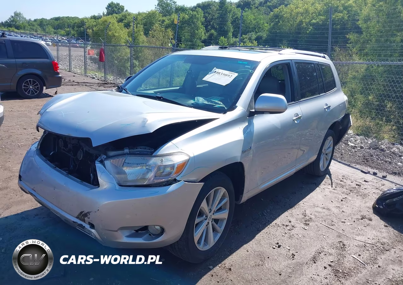 2009 Toyota Highlander Hybrid Limited VIN:JTEEW44A592026640 - 2
