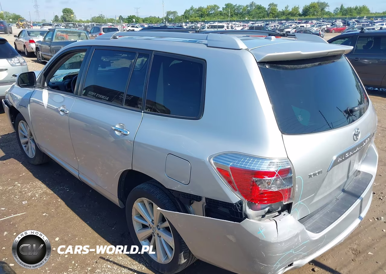 2009 Toyota Highlander Hybrid Limited VIN:JTEEW44A592026640 - 3