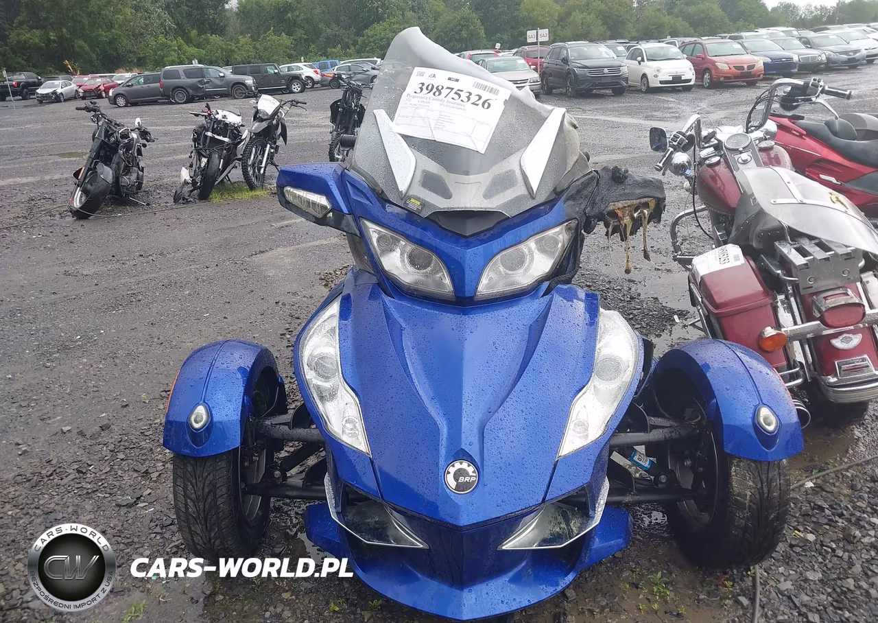 2012 Can-Am Spyder Roadster Rt VIN:2BXJBKC13CV001658 - 5