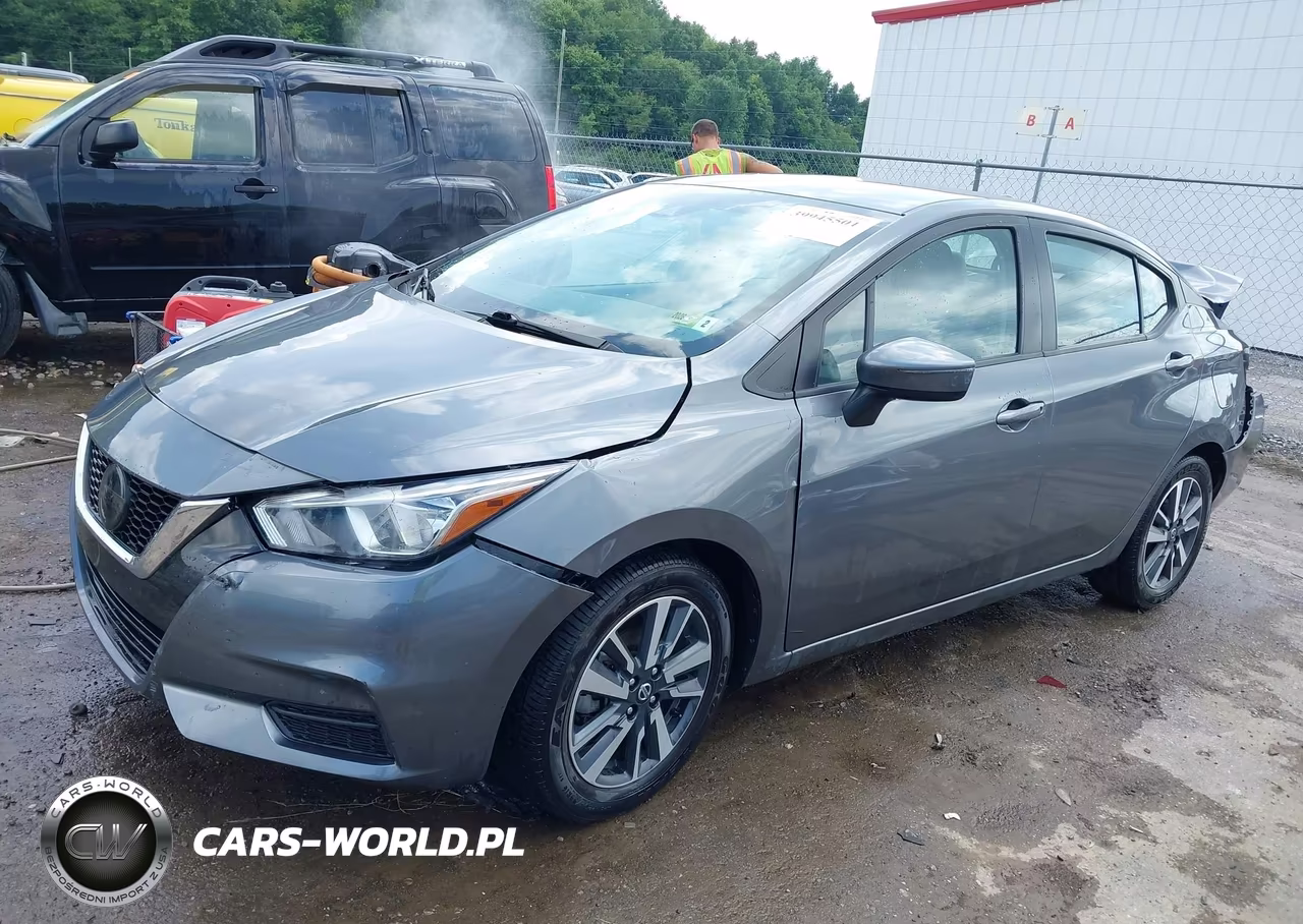 2021 Nissan Versa Sv Xtronic Cvt VIN:3N1CN8EV9ML824267 - 2