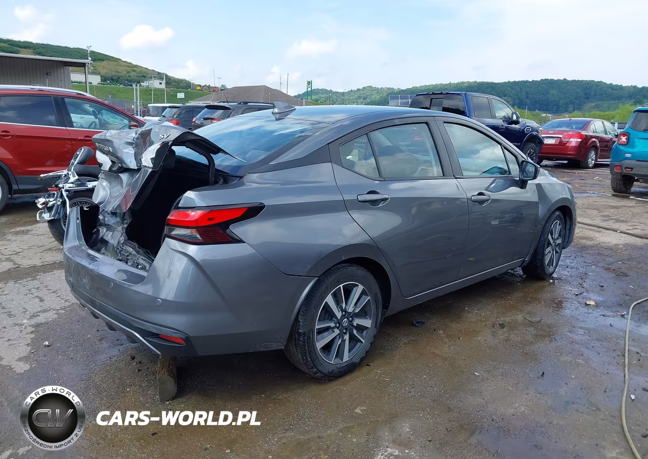 2021 Nissan Versa Sv Xtronic Cvt VIN:3N1CN8EV9ML824267 - 4