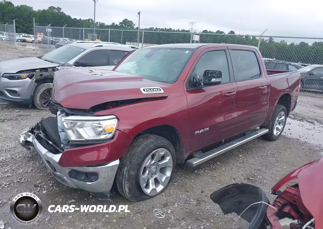 2022 Ram 1500 Big Horn 4X4 5'7 Box VIN:1C6SRFFT4NN405928 - 2