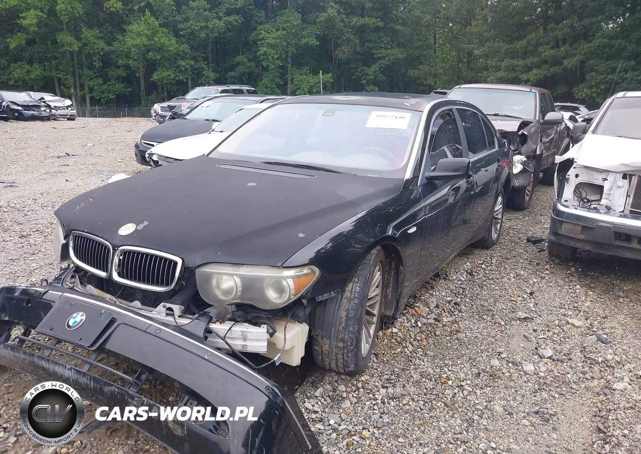 2003 BMW 745Li VIN:WBAGN63463DR09310 - 2
