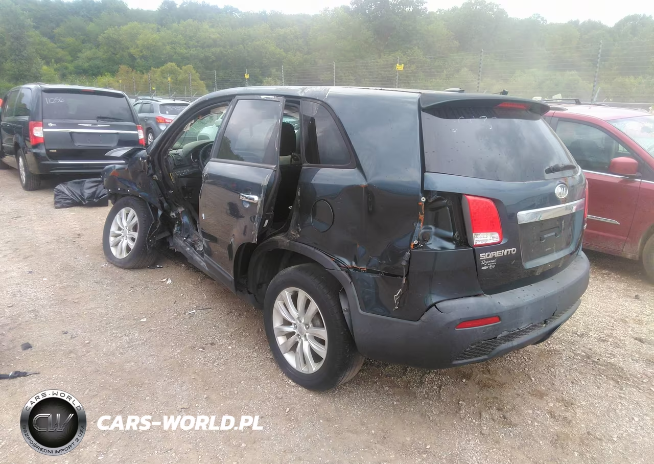 2011 Kia Sorento Ex V6 VIN:5XYKUDA28BG009837 - 3