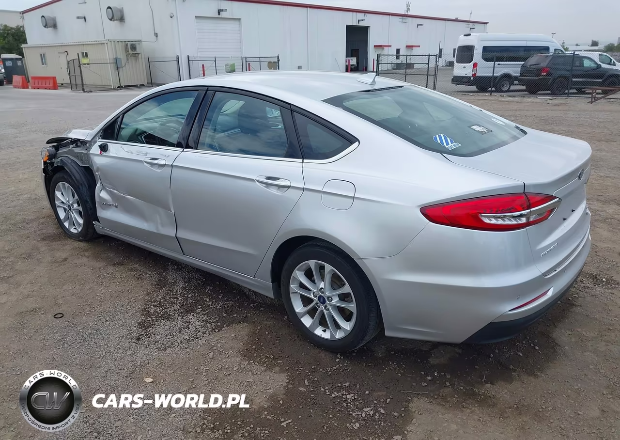 2019 Ford Fusion Hybrid Se VIN:3FA6P0LU0KR175183 - 3