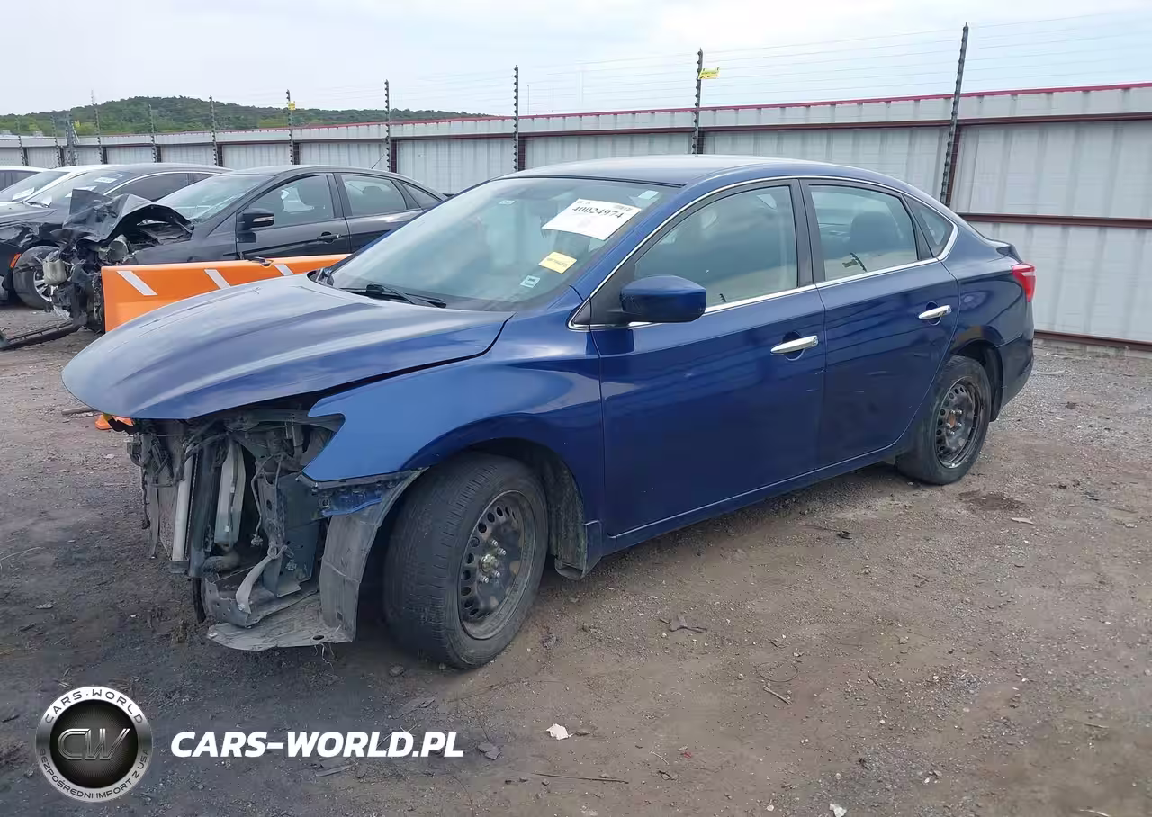 2019 Nissan Sentra S VIN:3N1AB7AP2KY380974 - 2