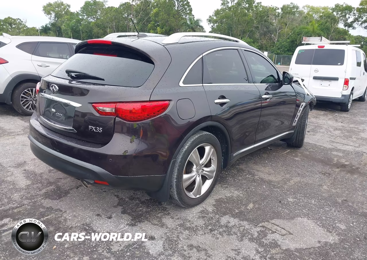 2009 Infiniti Fx35 VIN:JNRAS18U69M103795 - 4