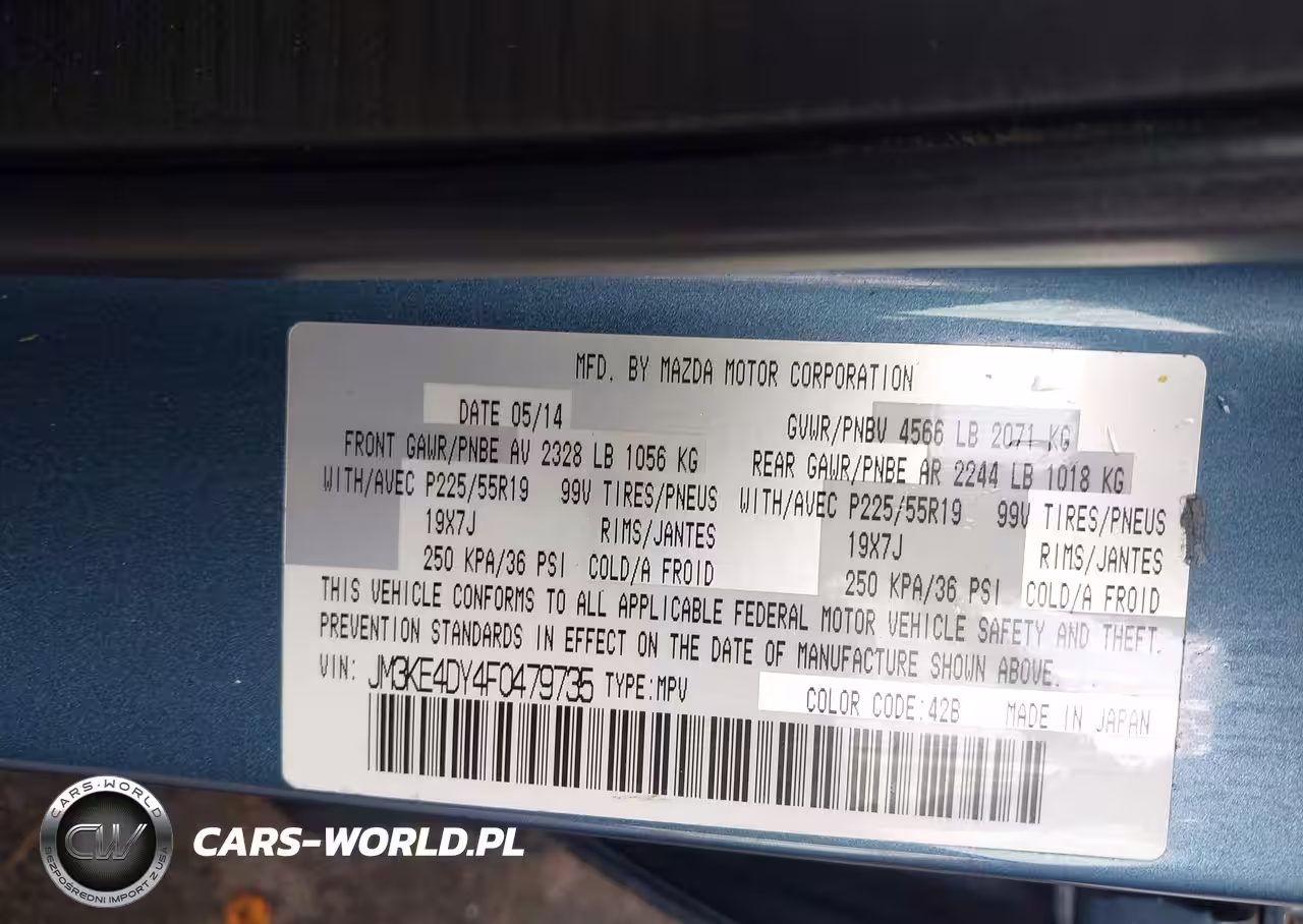 2015 Mazda Cx-5 Grand Touring VIN:JM3KE4DY4F0479735 - 9