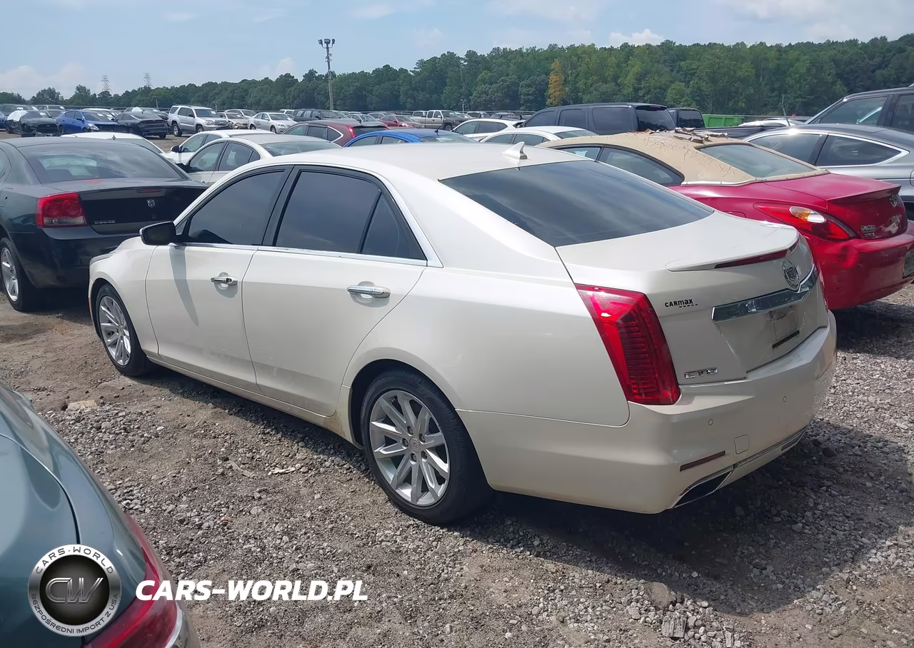 2014 Cadillac Cts Luxury VIN:1G6AR5SX7E0175406 - 3