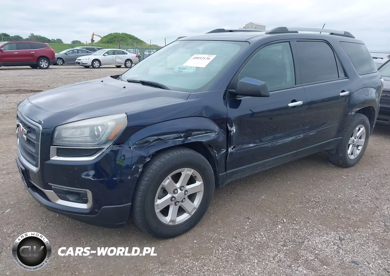 2015 GMC Acadia Sle-2 VIN:1GKKRPKD3FJ123502 - 2