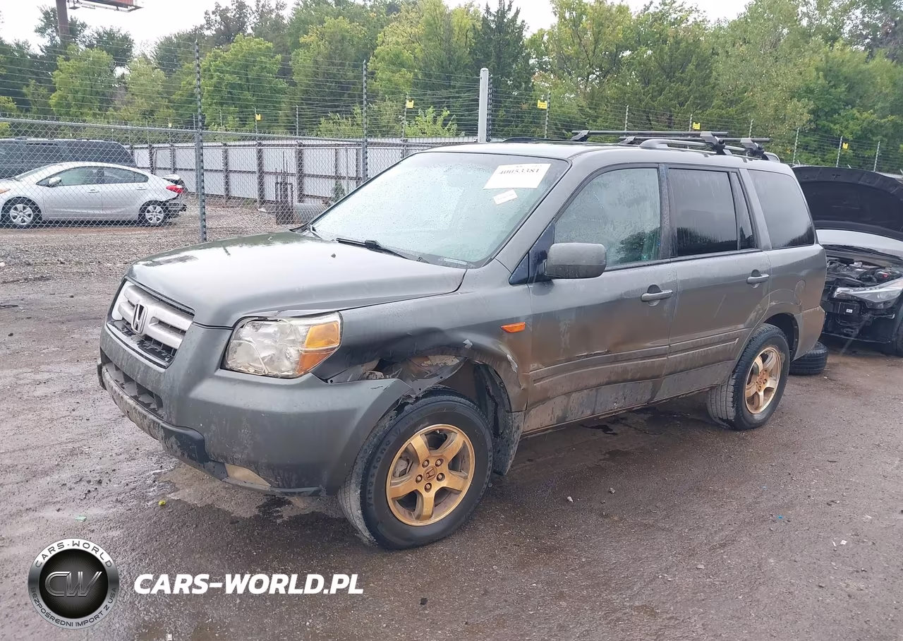 2008 Honda Pilot Ex-L VIN:5FNYF18528B032050 - 2