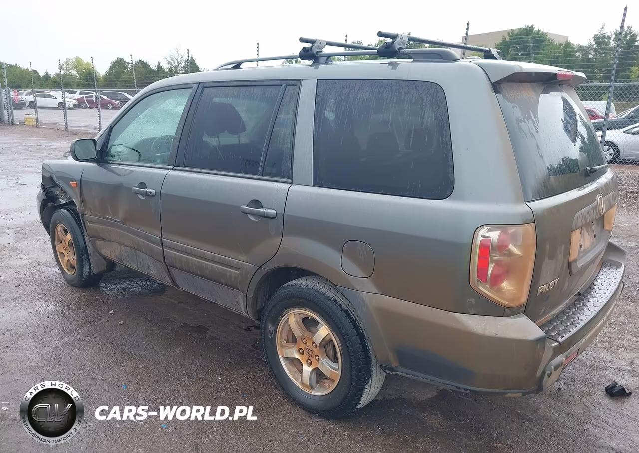 2008 Honda Pilot Ex-L VIN:5FNYF18528B032050 - 3