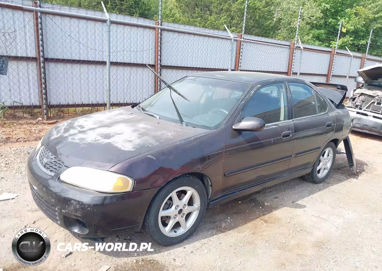 2001 Nissan Sentra Se VIN:3N1BB51D11L127834 - 2