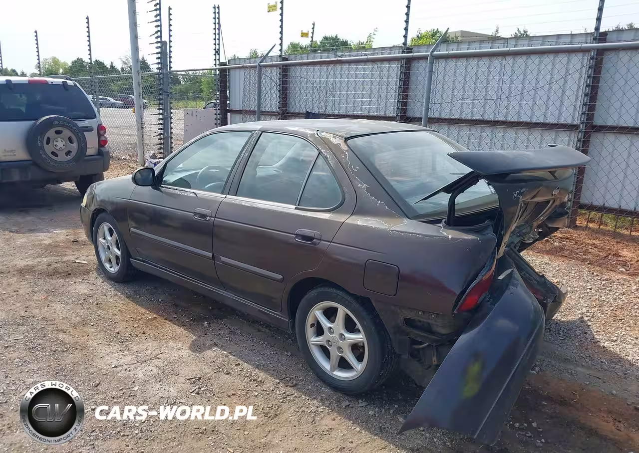 2001 Nissan Sentra Se VIN:3N1BB51D11L127834 - 3