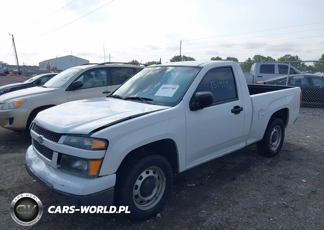 2010 Chevrolet Colorado Work Truck VIN:1GCCSBD92A8106755 - 2