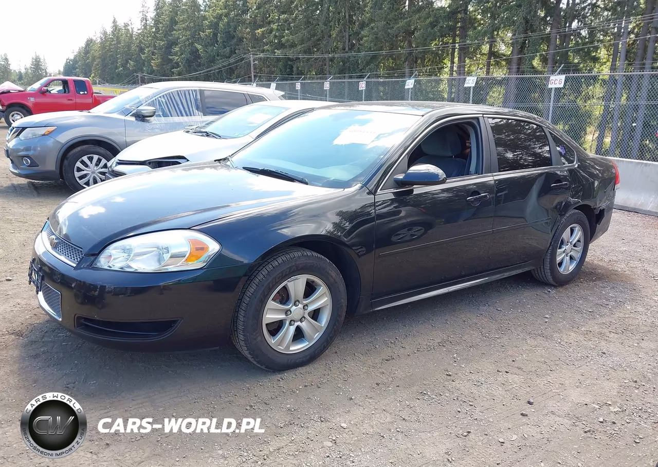 2012 Chevrolet Impala Ls VIN:2G1WF5E33C1147360 - 2