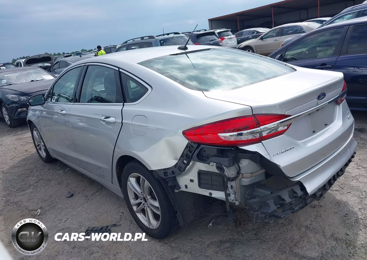 2018 Ford Fusion Se VIN:3FA6P0HD5JR273536 - 3
